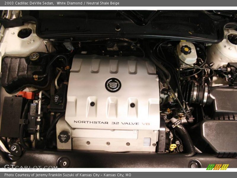 White Diamond / Neutral Shale Beige 2003 Cadillac DeVille Sedan