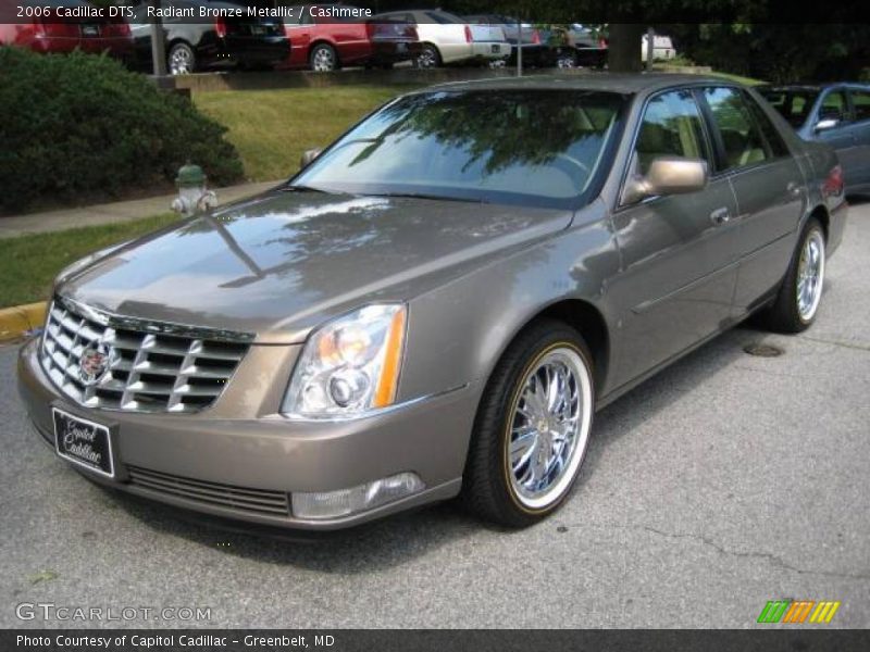 Radiant Bronze Metallic / Cashmere 2006 Cadillac DTS