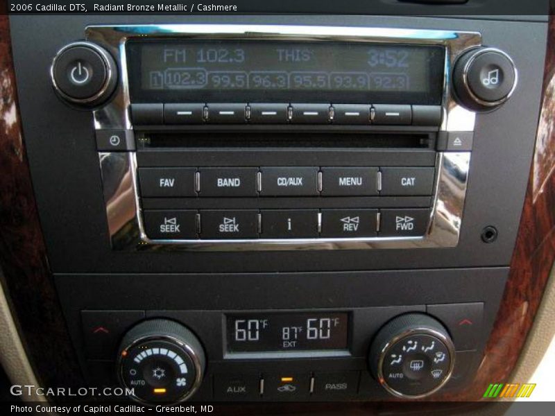 Radiant Bronze Metallic / Cashmere 2006 Cadillac DTS