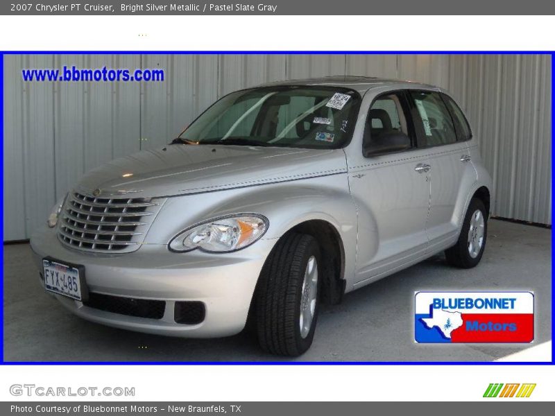 Bright Silver Metallic / Pastel Slate Gray 2007 Chrysler PT Cruiser