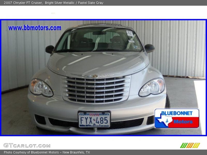 Bright Silver Metallic / Pastel Slate Gray 2007 Chrysler PT Cruiser