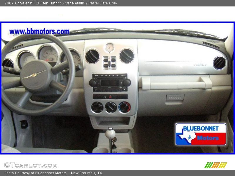 Bright Silver Metallic / Pastel Slate Gray 2007 Chrysler PT Cruiser