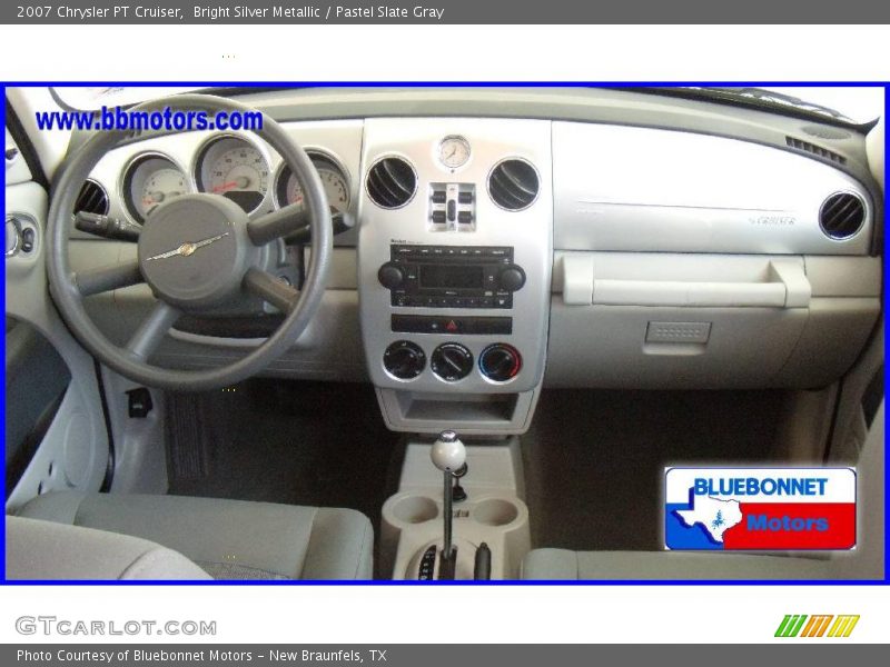 Bright Silver Metallic / Pastel Slate Gray 2007 Chrysler PT Cruiser