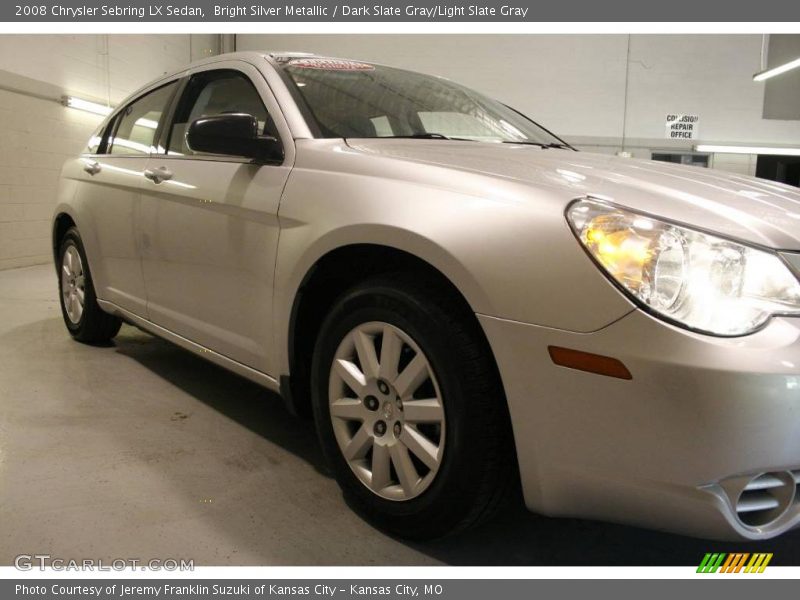 Bright Silver Metallic / Dark Slate Gray/Light Slate Gray 2008 Chrysler Sebring LX Sedan