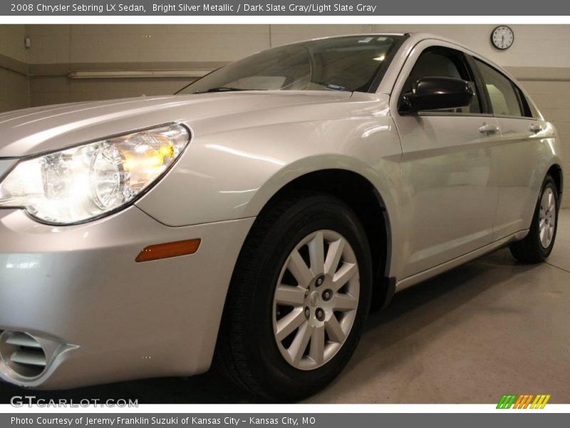 Bright Silver Metallic / Dark Slate Gray/Light Slate Gray 2008 Chrysler Sebring LX Sedan