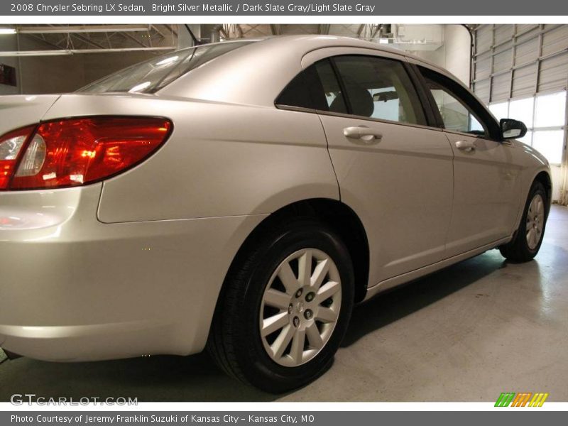 Bright Silver Metallic / Dark Slate Gray/Light Slate Gray 2008 Chrysler Sebring LX Sedan