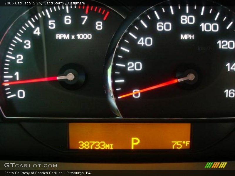 Sand Storm / Cashmere 2006 Cadillac STS V6