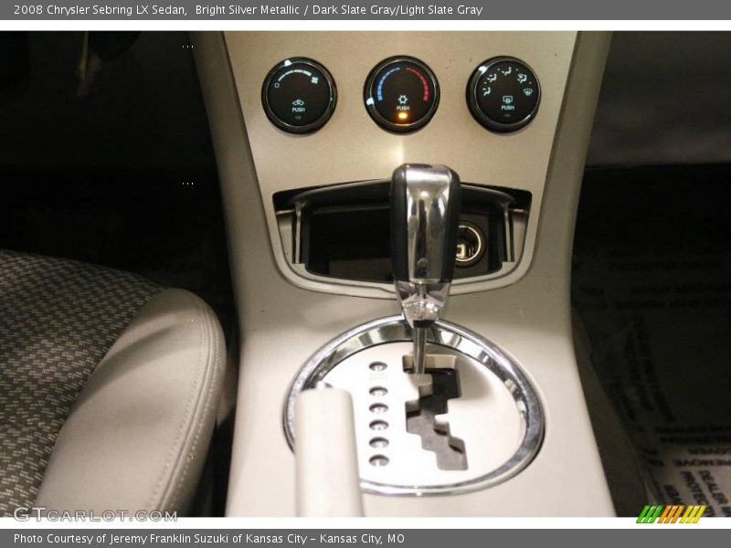 Bright Silver Metallic / Dark Slate Gray/Light Slate Gray 2008 Chrysler Sebring LX Sedan
