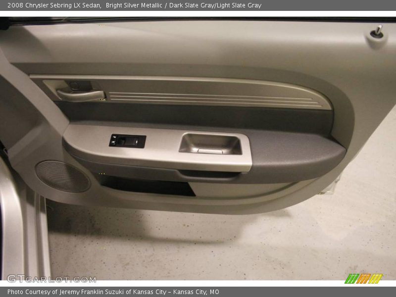 Bright Silver Metallic / Dark Slate Gray/Light Slate Gray 2008 Chrysler Sebring LX Sedan