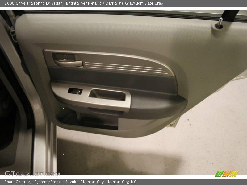 Bright Silver Metallic / Dark Slate Gray/Light Slate Gray 2008 Chrysler Sebring LX Sedan
