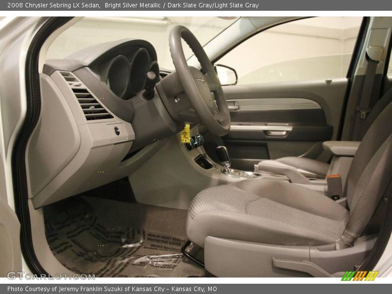 Bright Silver Metallic / Dark Slate Gray/Light Slate Gray 2008 Chrysler Sebring LX Sedan