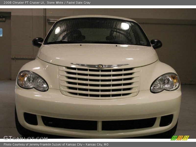 Stone White / Pastel Slate Gray 2008 Chrysler PT Cruiser LX