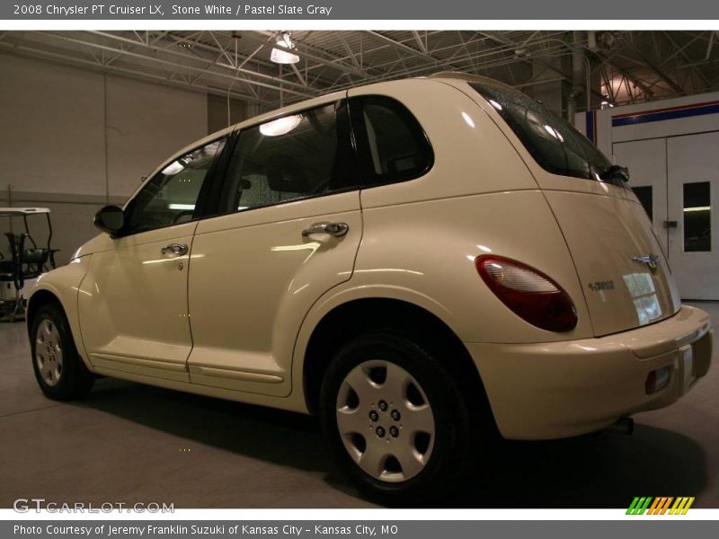 Stone White / Pastel Slate Gray 2008 Chrysler PT Cruiser LX