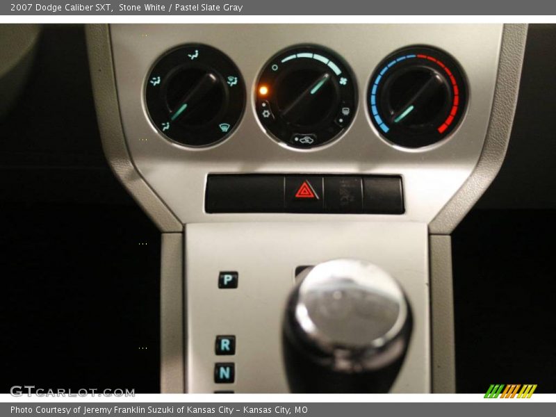 Stone White / Pastel Slate Gray 2007 Dodge Caliber SXT
