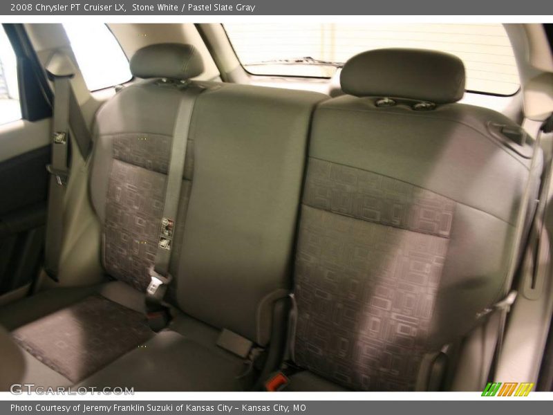 Stone White / Pastel Slate Gray 2008 Chrysler PT Cruiser LX
