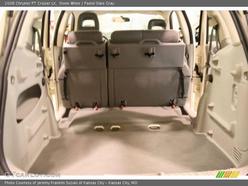 Stone White / Pastel Slate Gray 2008 Chrysler PT Cruiser LX