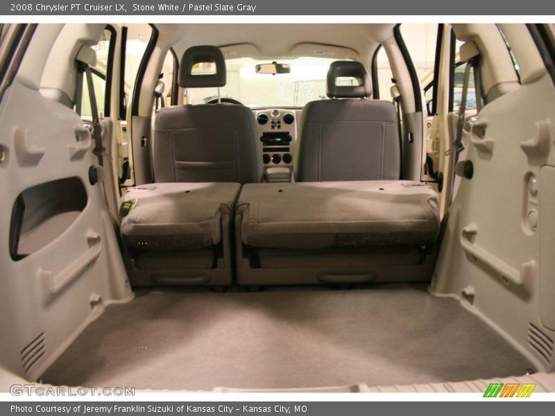 Stone White / Pastel Slate Gray 2008 Chrysler PT Cruiser LX