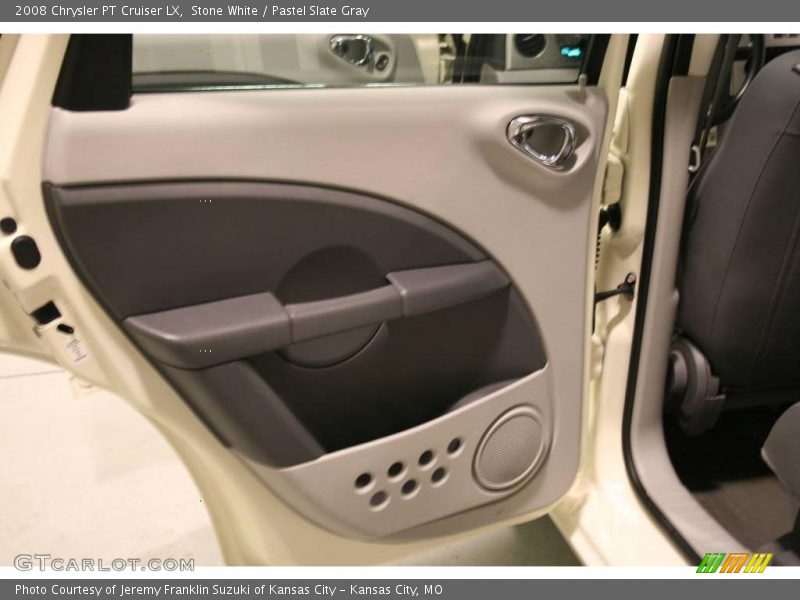 Stone White / Pastel Slate Gray 2008 Chrysler PT Cruiser LX