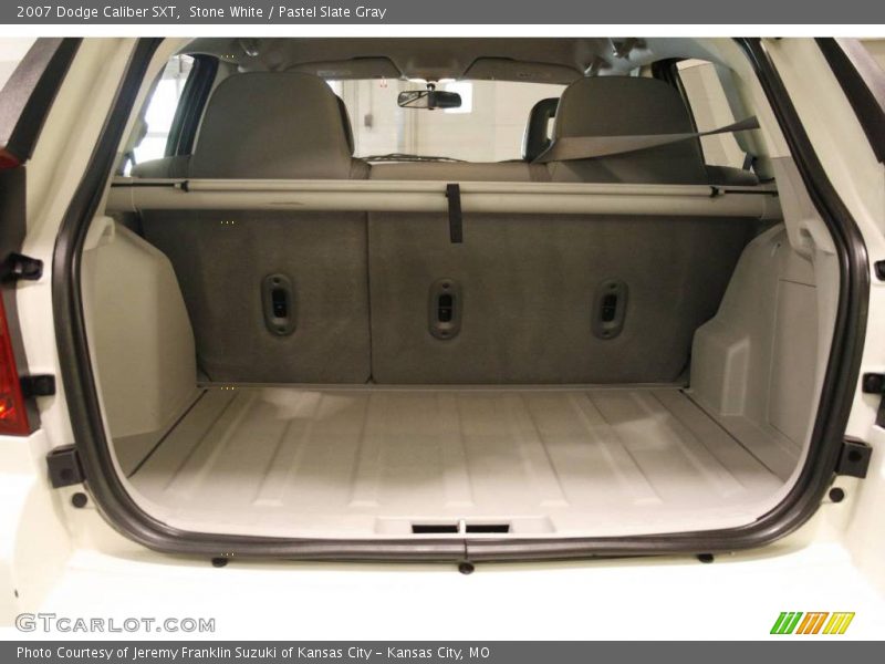 Stone White / Pastel Slate Gray 2007 Dodge Caliber SXT