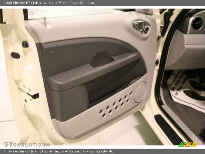 Stone White / Pastel Slate Gray 2008 Chrysler PT Cruiser LX