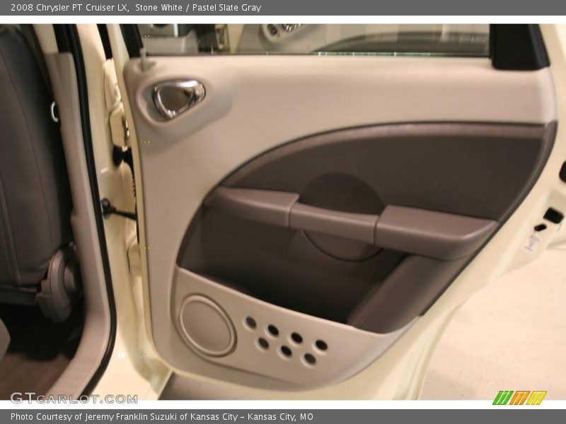 Stone White / Pastel Slate Gray 2008 Chrysler PT Cruiser LX