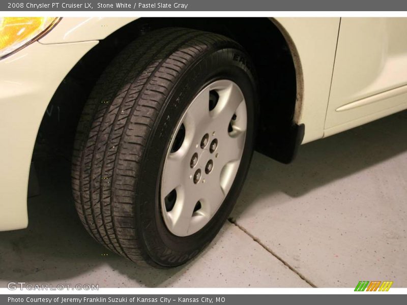 Stone White / Pastel Slate Gray 2008 Chrysler PT Cruiser LX