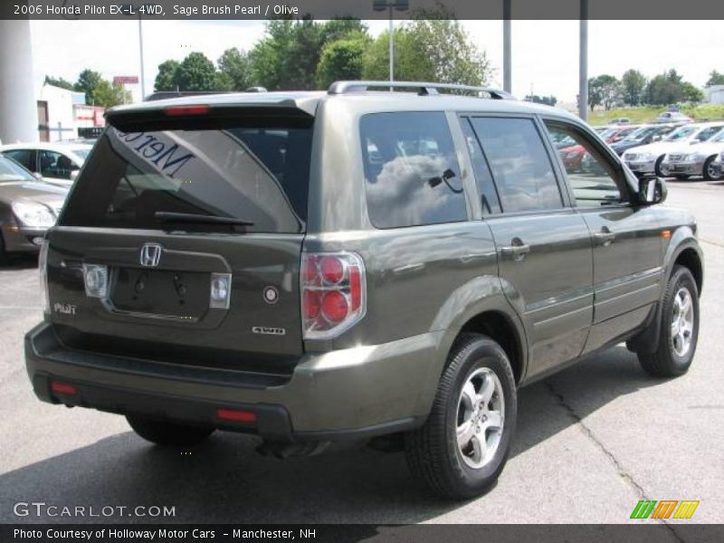 Sage Brush Pearl / Olive 2006 Honda Pilot EX-L 4WD