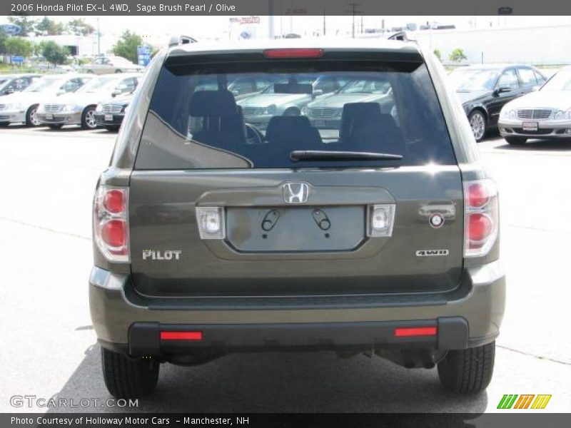Sage Brush Pearl / Olive 2006 Honda Pilot EX-L 4WD