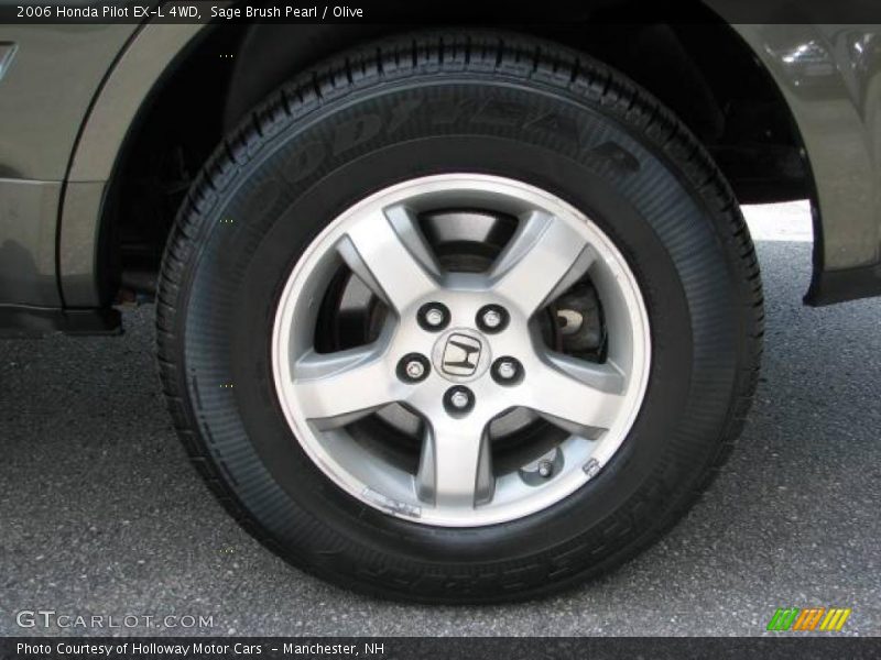 Sage Brush Pearl / Olive 2006 Honda Pilot EX-L 4WD