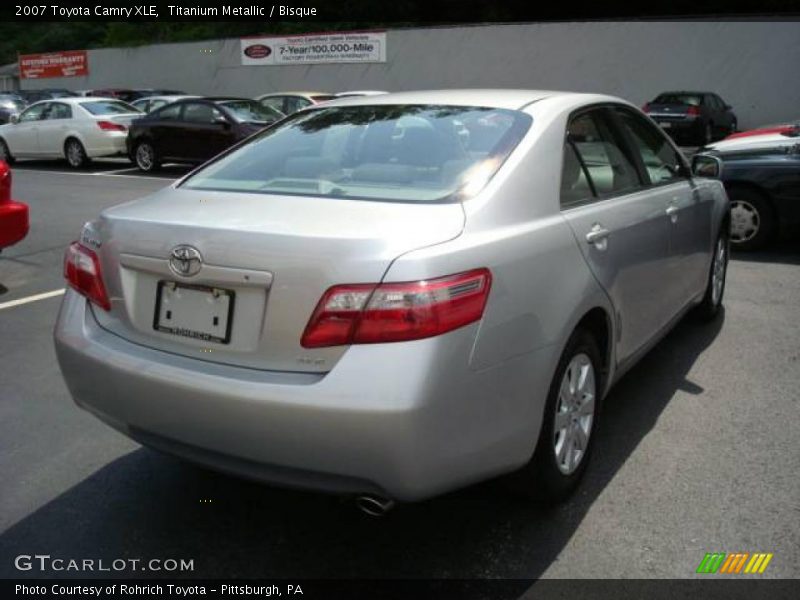 Titanium Metallic / Bisque 2007 Toyota Camry XLE