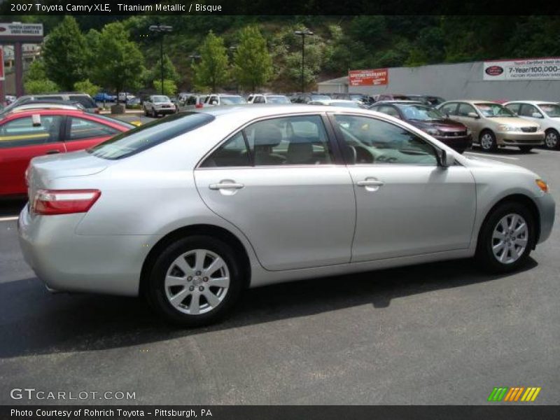Titanium Metallic / Bisque 2007 Toyota Camry XLE