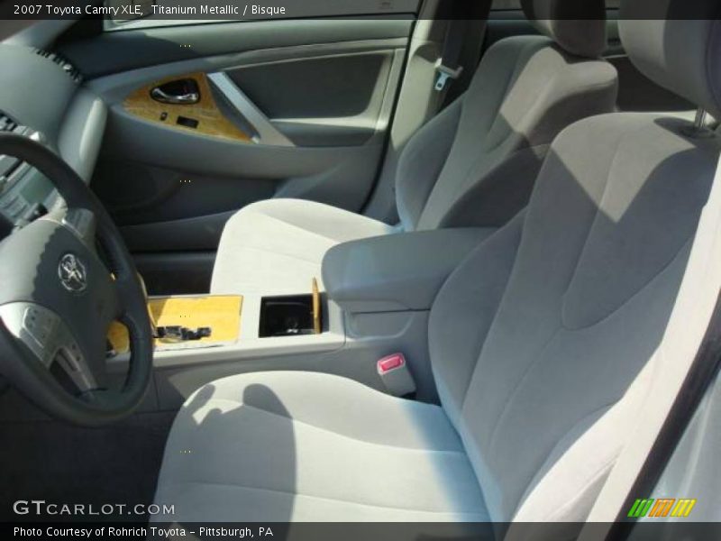 Titanium Metallic / Bisque 2007 Toyota Camry XLE