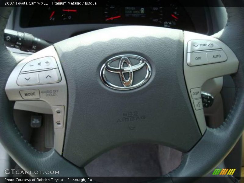 Titanium Metallic / Bisque 2007 Toyota Camry XLE