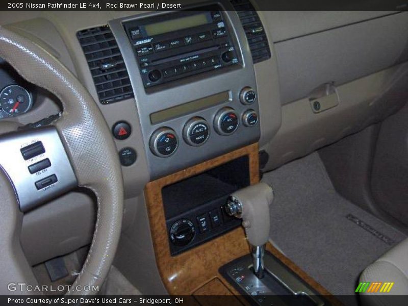 Red Brawn Pearl / Desert 2005 Nissan Pathfinder LE 4x4