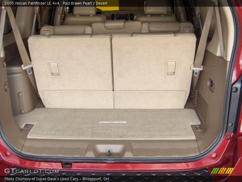 Red Brawn Pearl / Desert 2005 Nissan Pathfinder LE 4x4