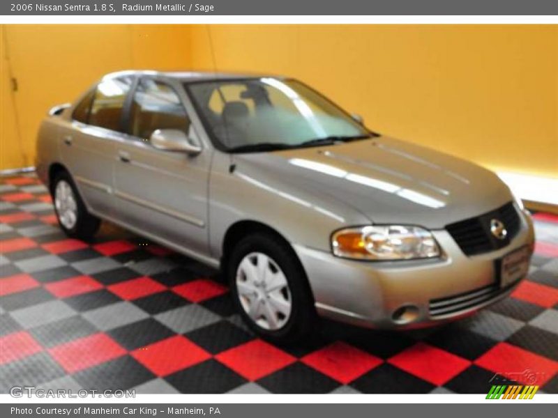Radium Metallic / Sage 2006 Nissan Sentra 1.8 S