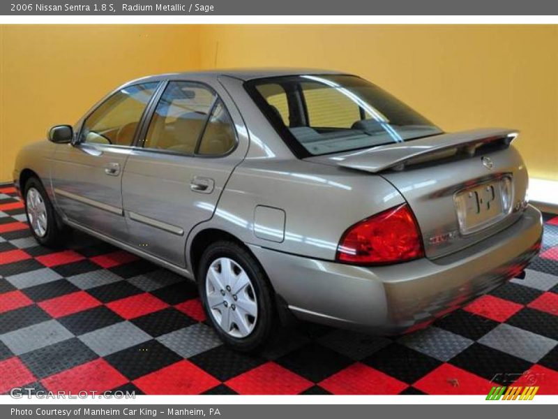 Radium Metallic / Sage 2006 Nissan Sentra 1.8 S