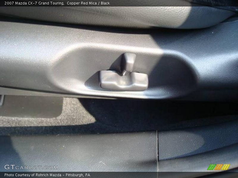 Copper Red Mica / Black 2007 Mazda CX-7 Grand Touring