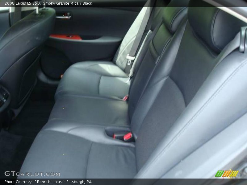 Smoky Granite Mica / Black 2008 Lexus ES 350
