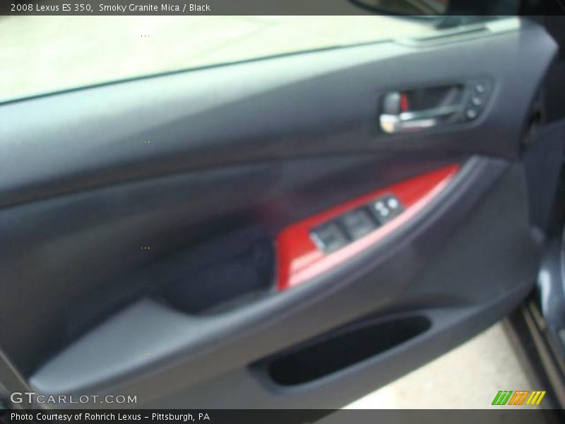 Smoky Granite Mica / Black 2008 Lexus ES 350