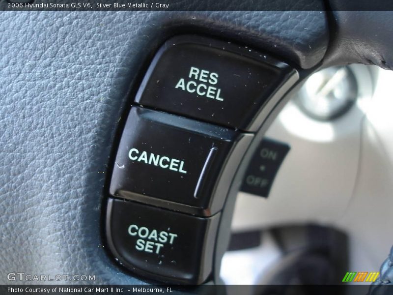 Silver Blue Metallic / Gray 2006 Hyundai Sonata GLS V6