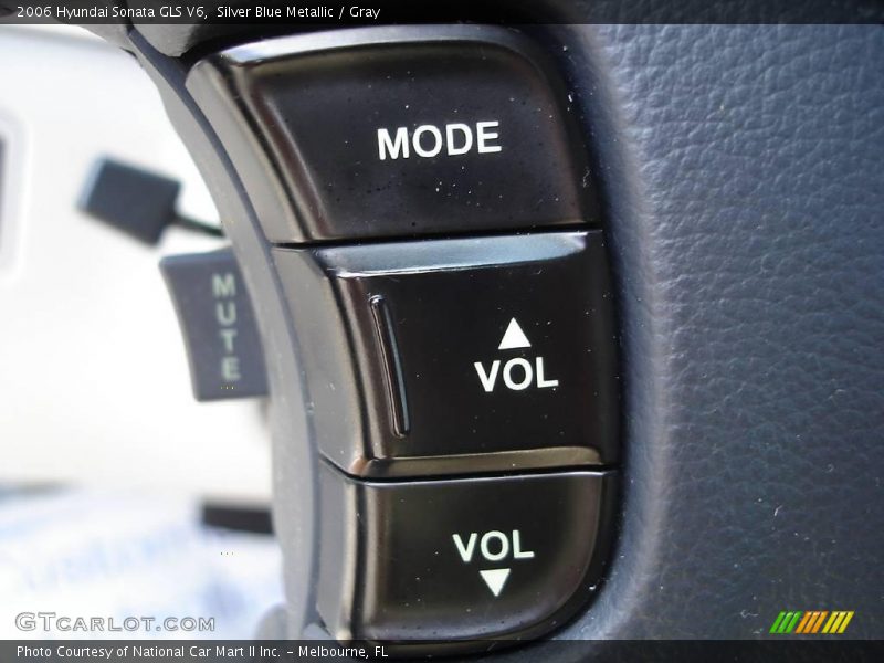 Silver Blue Metallic / Gray 2006 Hyundai Sonata GLS V6