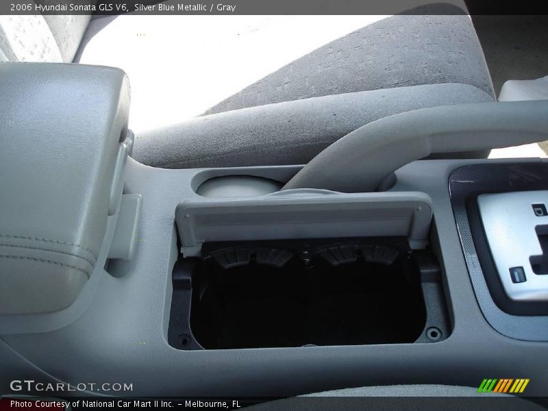 Silver Blue Metallic / Gray 2006 Hyundai Sonata GLS V6