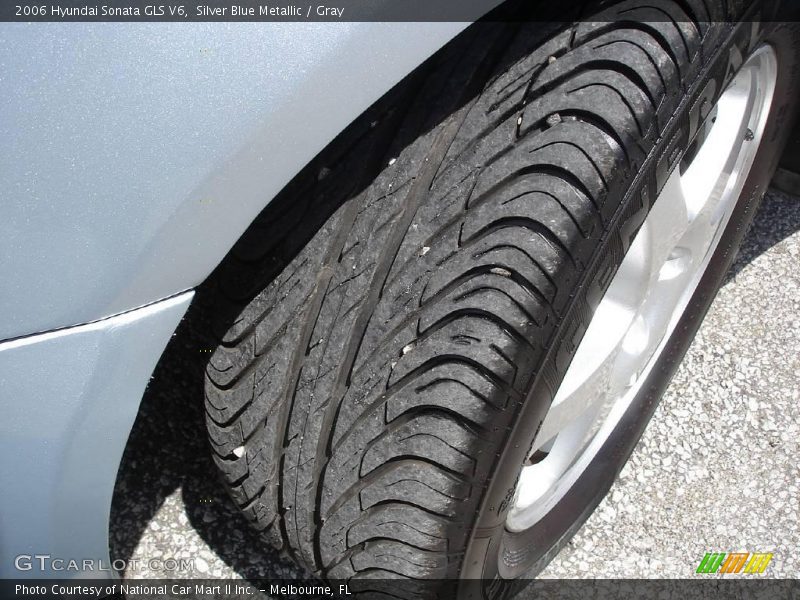 Silver Blue Metallic / Gray 2006 Hyundai Sonata GLS V6