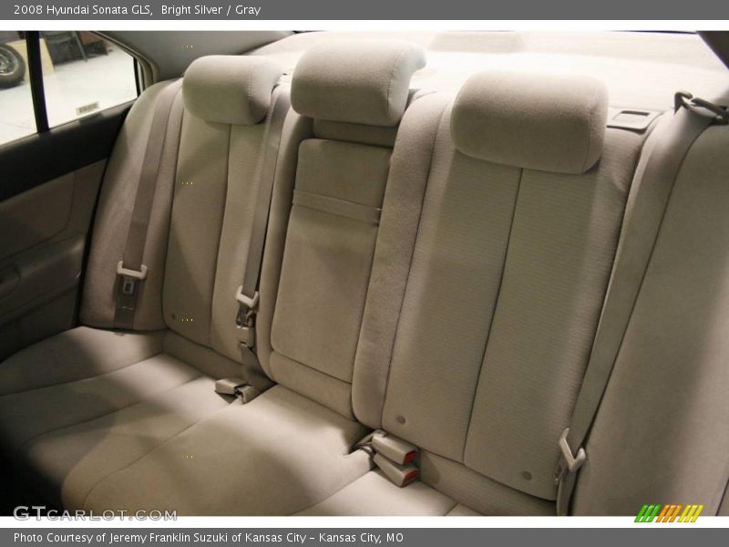 Bright Silver / Gray 2008 Hyundai Sonata GLS