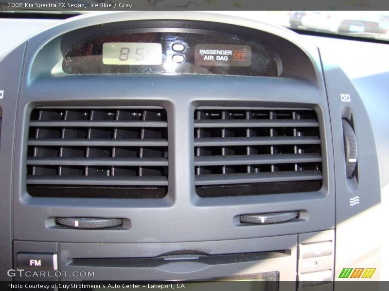 Ice Blue / Gray 2008 Kia Spectra EX Sedan
