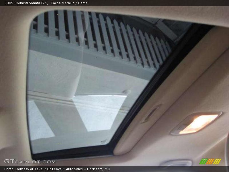Cocoa Metallic / Camel 2009 Hyundai Sonata GLS