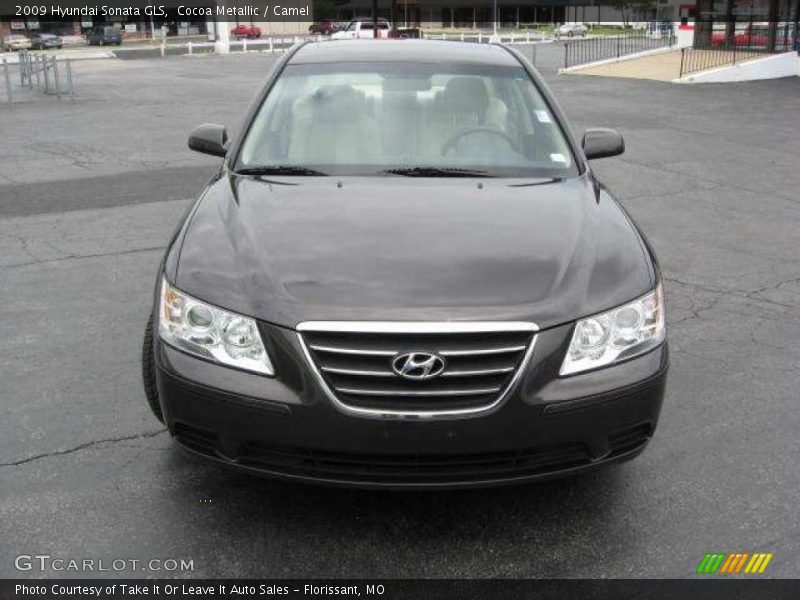 Cocoa Metallic / Camel 2009 Hyundai Sonata GLS