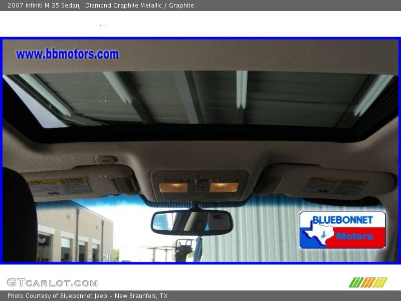 Diamond Graphite Metallic / Graphite 2007 Infiniti M 35 Sedan