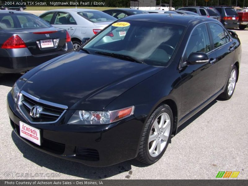 Nighthawk Black Pearl / Ebony 2004 Acura TSX Sedan
